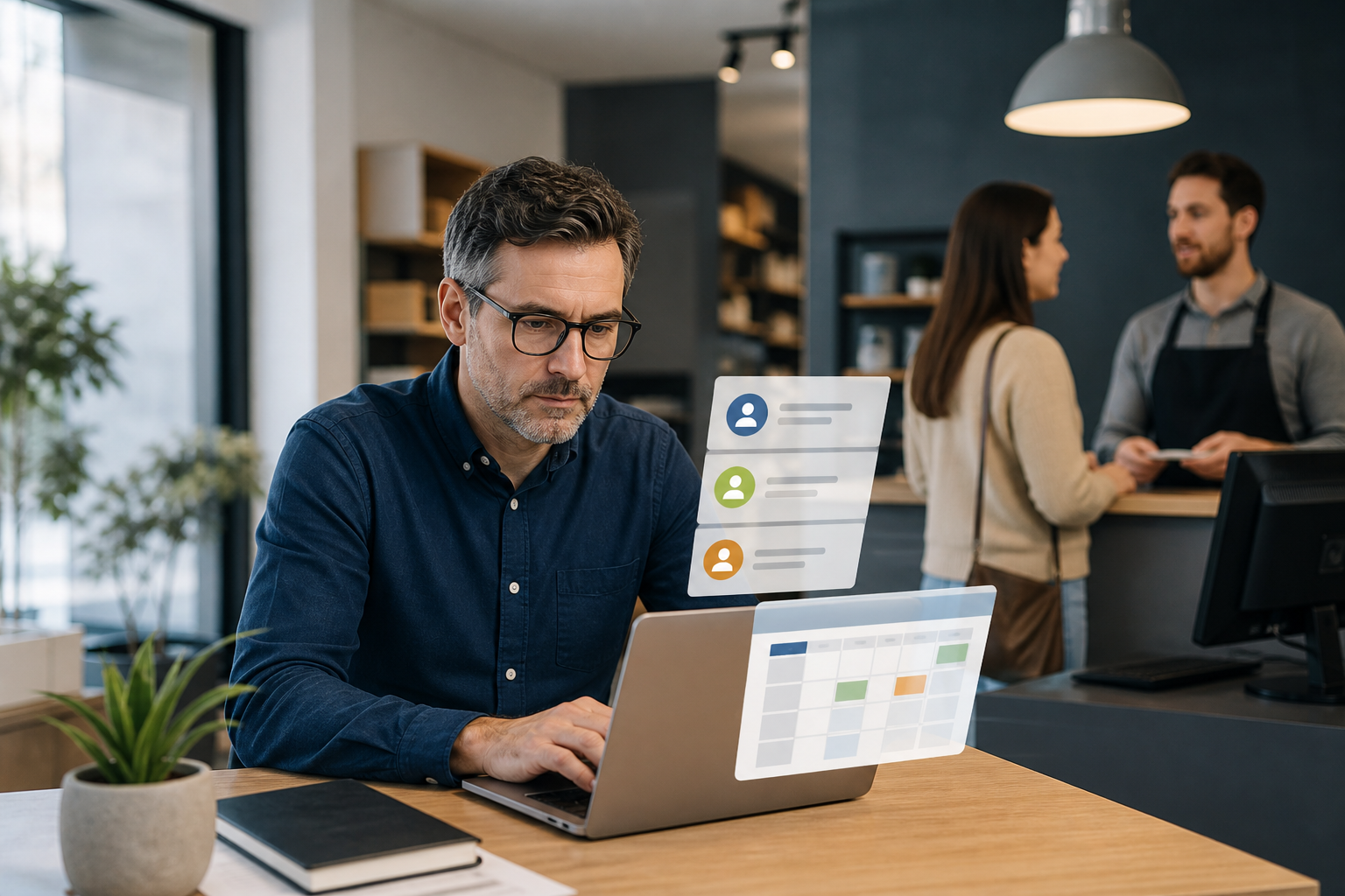 all-in-one business platform reporting dashboard across sites