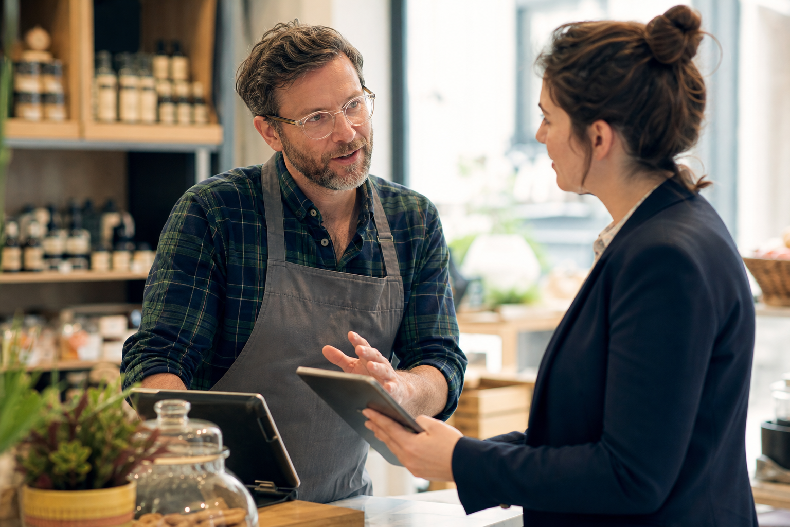 Worthing business technology supplier setting up a retail till