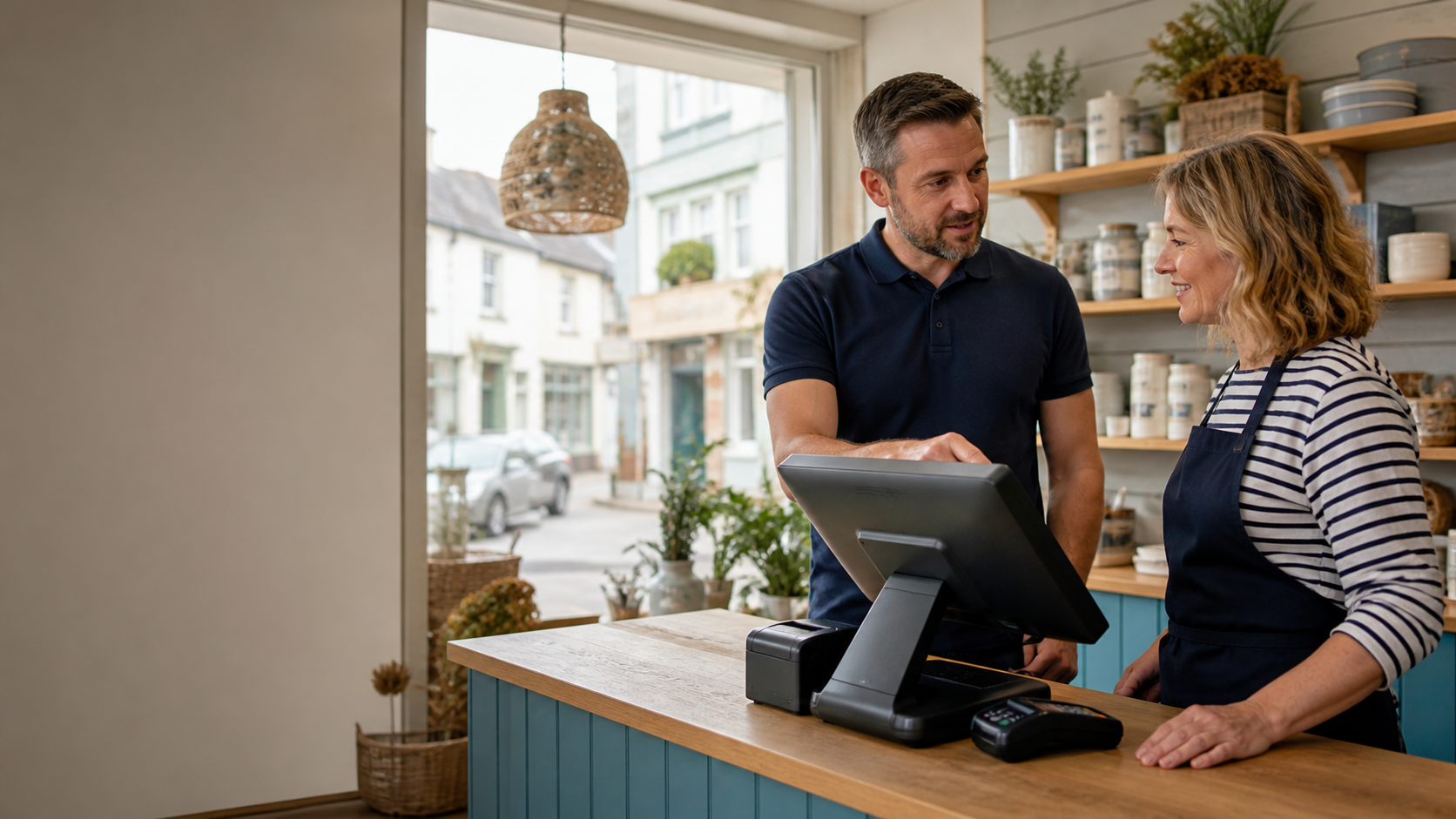 local business technology supplier sussex serving a Worthing high street shop