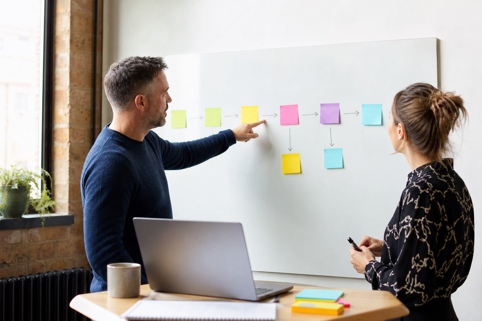 move business off spreadsheets process map for a small business customer journey
