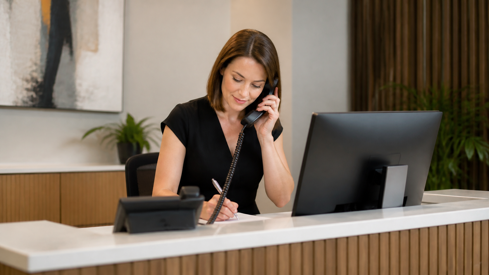 ai phone answering gdpr uk customer message handover into a shared business inbox