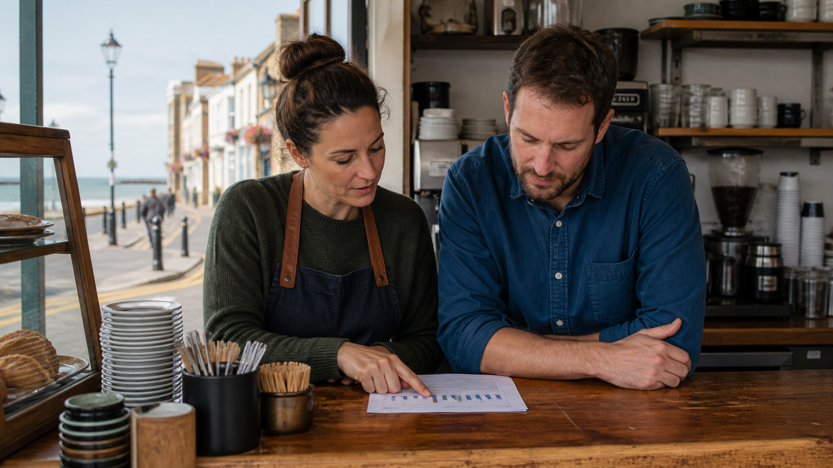 business technology Adur local business owner reviewing a practical workflow