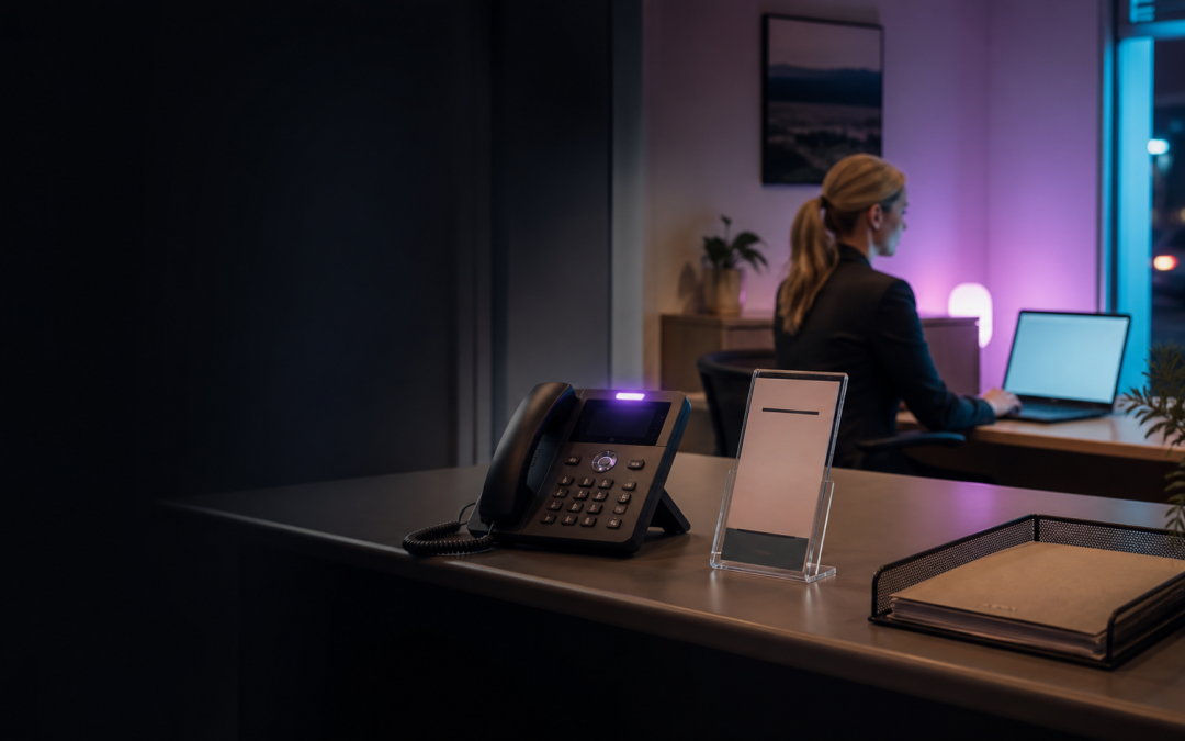 AI phone answering with responsible human supervision