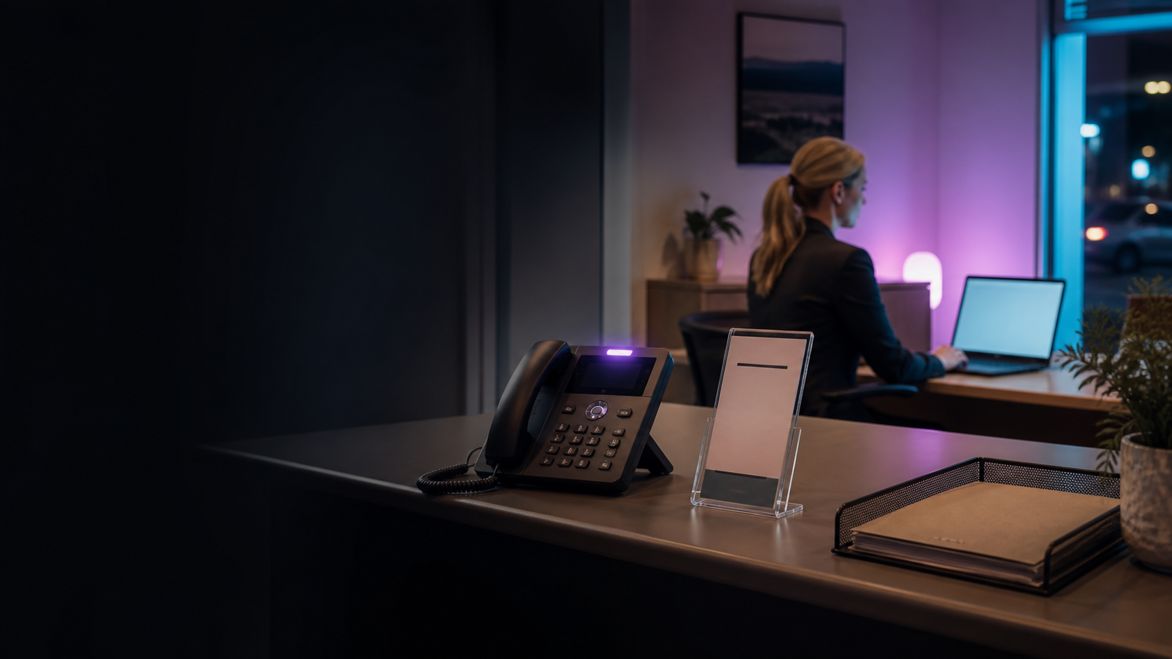 AI phone answering with responsible human supervision