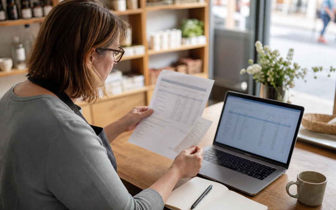 Card processing bill check business owner review