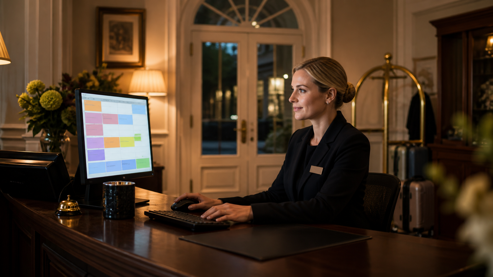 Hotel and holiday park bookings outside office hours
